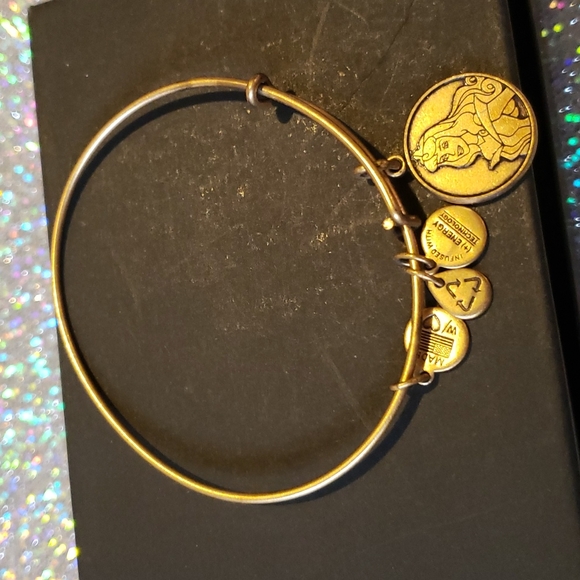 ๐๐งโโ๏ธAlex & Ani RARE 2014 Aurora Disney Charm RG Expandable Bracelet EUC - Picture 4 of 4